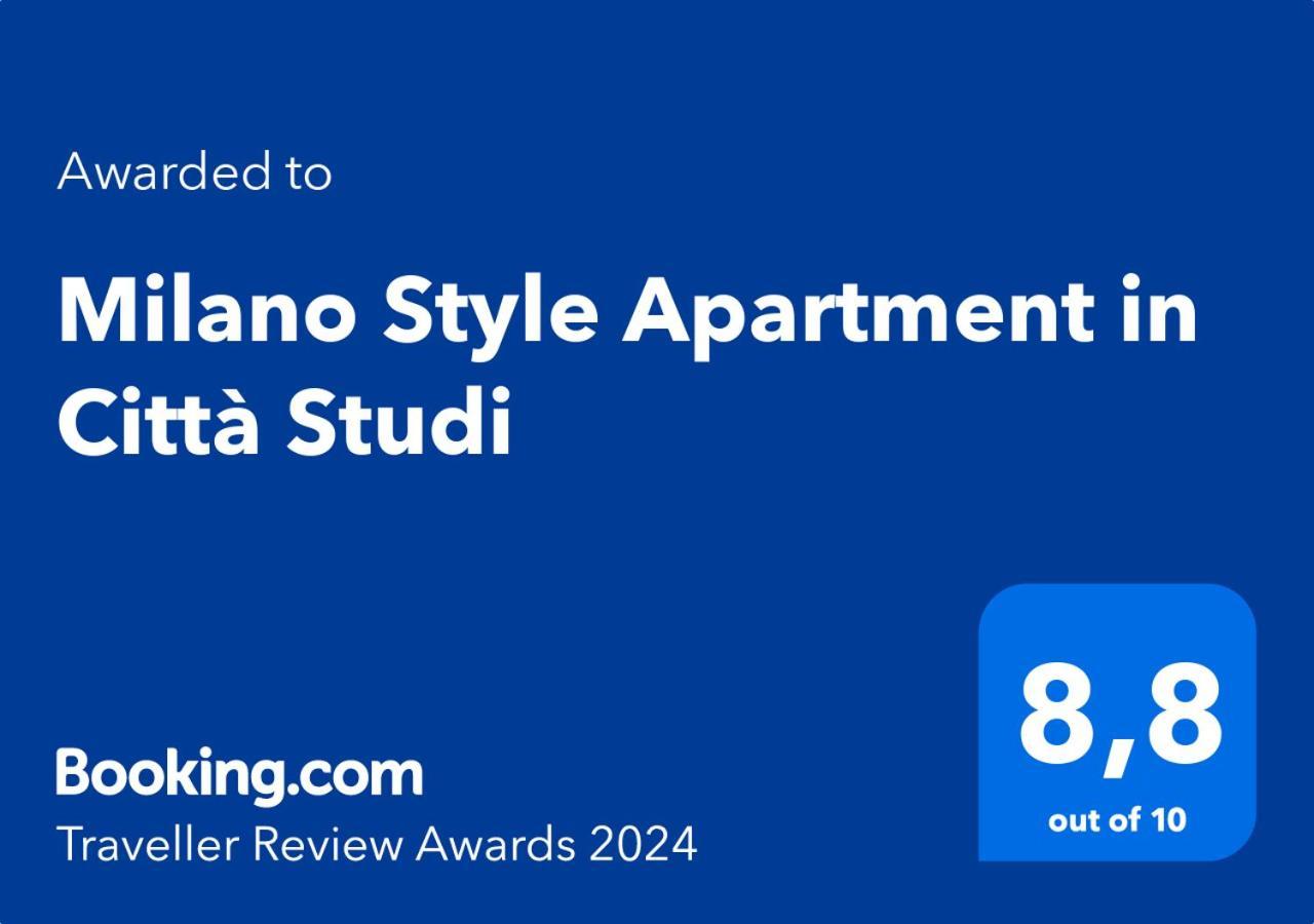 Milano Style Apartment in Città Studi Esterno foto